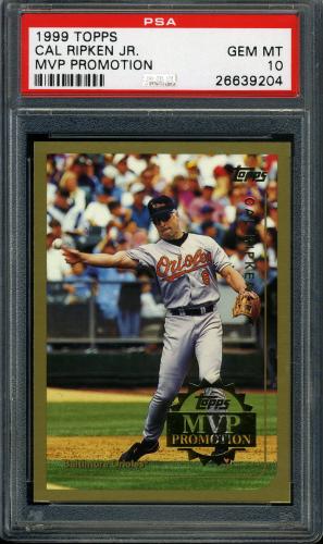 1999 Topps MVP Promotion #270 Cal Ripken PSA 10 #26639204