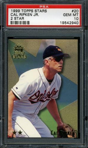 1999 Topps Stars Two Star #20 Cal Ripken PSA 10 #19542940