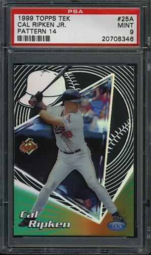 1999 Topps Tek #25A-14 Cal Ripken PSA 9 #20708346