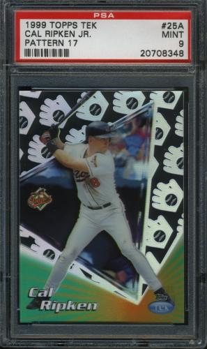 1999 Topps Tek #25A-17 Cal Ripken PSA 9 #20708348