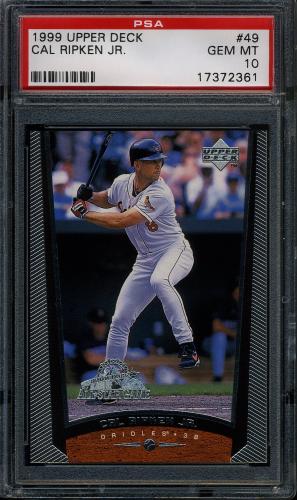 1999 Upper Deck #049 Cal Ripken PSA 10 #17372361