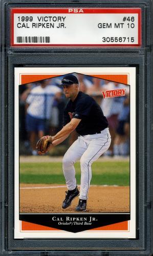 1999 Upper Deck Victory #046 Cal Ripken PSA 10 #30556715
