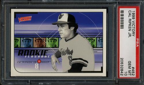 1999 Upper Deck Victory #452 Cal Ripken RF PSA 10 #20532842