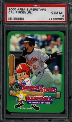 2000 APBA Superstars #23 Cal Ripken PSA 10 #21180063