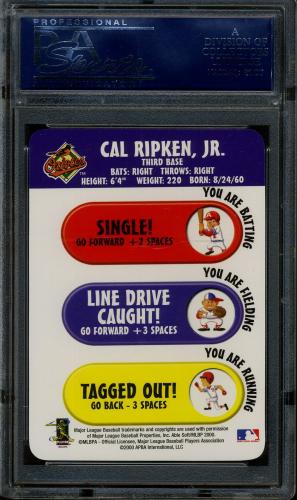 2000 APBA Superstars #23 Cal Ripken PSA 10 #21180063 - Back