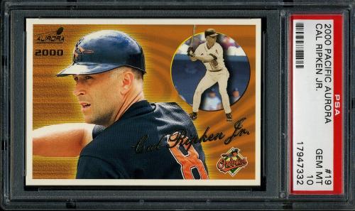 2000 Aurora #19 Cal Ripken [Sheet E] PSA 10 #17947332