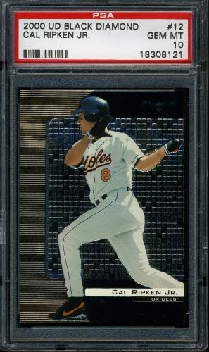2000 Black Diamond #12 Cal Ripken PSA 10 #18308121