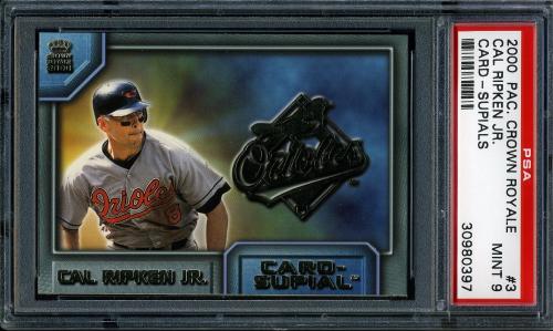 2000 Crown Royale Card-Supials #3 Cal Ripken PSA 9 #30980397