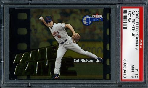 2000 Fleer Gamers Extra #112 Cal Ripken FG PSA 9 #30980410