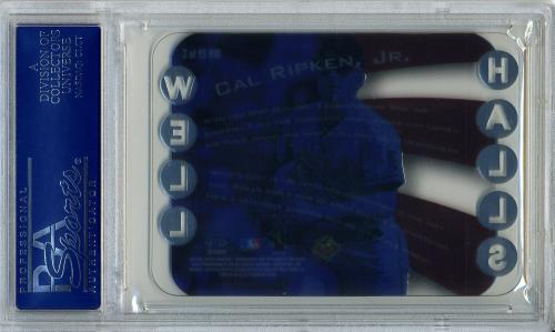 2000 Fleer Tradition Hall's Well #HW3 Cal Ripken PSA 10 #16197553 - Back