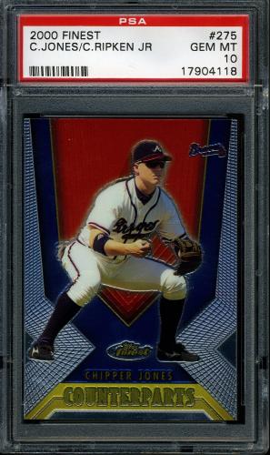 2000 Finest #275 C.Jones/C.Ripken PSA 10 #17904118
