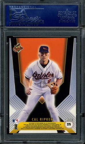 2000 Finest #275 C.Jones/C.Ripken PSA 10 #17904118 - Back
