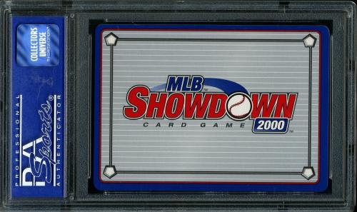 2000 MLB Showdown 1st Edition #61 Cal Ripken PSA 10 #04316938 - Back