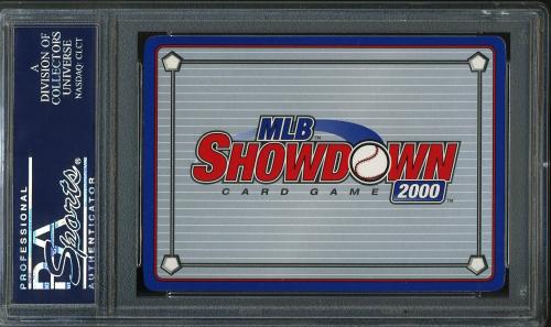 2000 MLB Showdown Unlimited #61 Cal Ripken PSA 10 #21623920 - Back