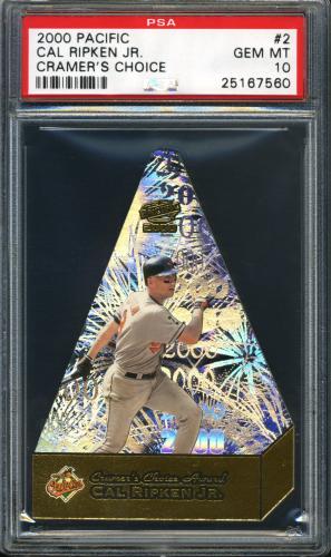 2000 Pacific Cramer's Choice #2 Cal Ripken PSA 10 #25167560