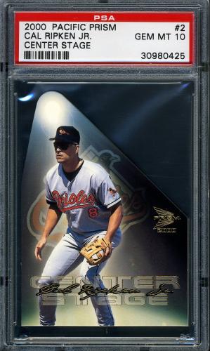 2000 Pacific Prism Center Stage #2 Cal Ripken PSA 10 #30980425