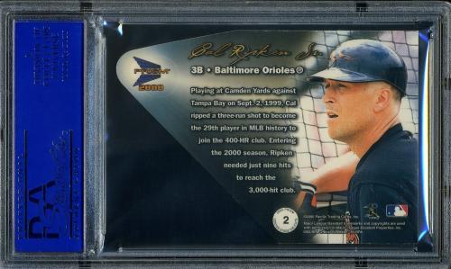 2000 Pacific Prism Center Stage #2 Cal Ripken PSA 10 #30980425 - Back