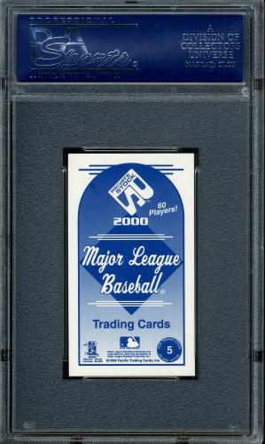2000 Pacific Private Stock PS-2000 Action #5 Cal Ripken PSA 10 #16640268 - Back
