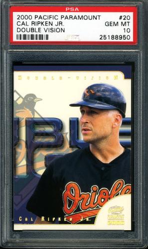 2000 Paramount Double Vision #20 Cal Ripken PSA 10 #25188950