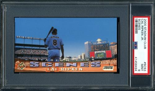 2000 Stadium Club Scenes #SCS3 Cal Ripken PSA 9 #41458494