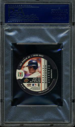 2000 Seven-Eleven Coins #4 Cal Ripken PSA 10 #21779844 - Back