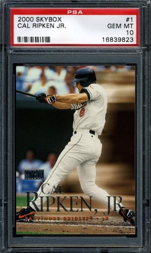 2000 Skybox #1 Cal Ripken PSA 10 #16839823