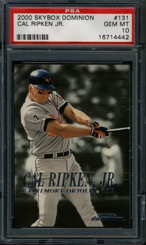 2000 Skybox Dominion #131 Cal Ripken PSA 10 #16714442
