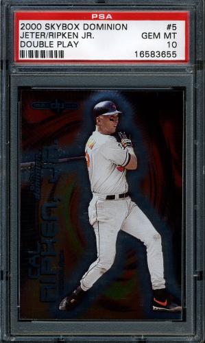 2000 Skybox Dominion Double Play #DP5 C.Ripken/D.Jeter PSA 10 #16583655