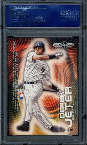 2000 Skybox Dominion Double Play #DP5 C.Ripken/D.Jeter PSA 10 #16583655 - Back