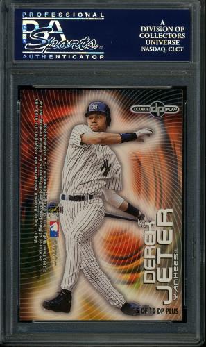 2000 Skybox Dominion Double Play Plus #DP5 C.Ripken/D.Jeter PSA 10 #24628347 - Back