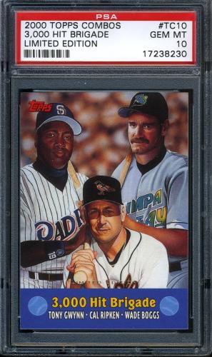 2000 Topps Limited Combos #TC10 3000 Hit Brigade PSA 10 #17238230