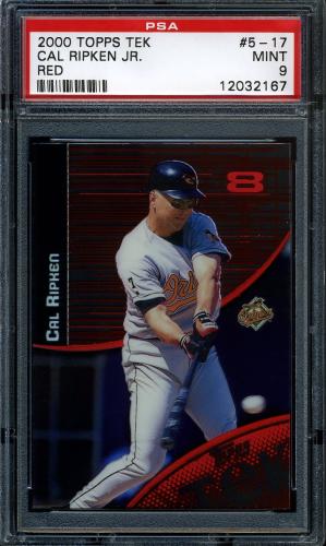 2000 Topps Tek Color #5-17 Cal Ripken PSA 9 #12032167