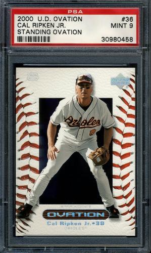 2000 Upper Deck Ovation Standing Ovation #36 Cal Ripken PSA 9 #30980458