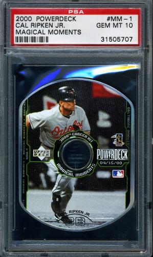 2000 Upper Deck PowerDeck Magical Moments #CR Cal Ripken PSA 10 #31505707
