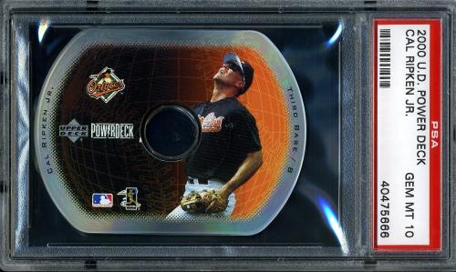 2000 Upper Deck PowerDeck Cal Ripken PSA 10 #40475666