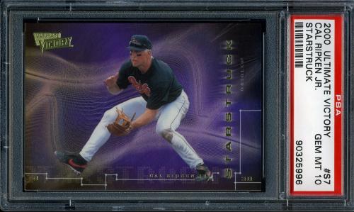 2000 Upper Deck Ultimate Victory Starstruck #S7 Cal Ripken PSA 10 #90325996