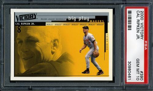 2000 Upper Deck Victory #390 Cal Ripken BPM PSA 10 #30980461