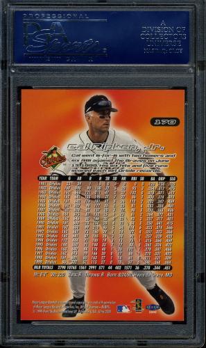 2000 Ultra #170 Cal Ripken PSA 10 #16677512 - Back