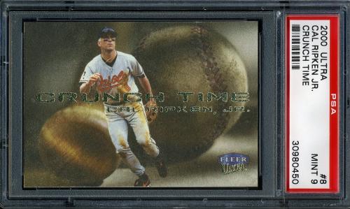 2000 Ultra Crunch Time #8 Cal Ripken PSA 9 #30980450
