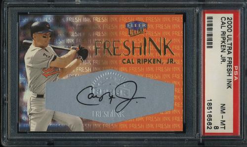 2000 Ultra Fresh Ink #48 Cal Ripken/350 PSA 8 #18516562