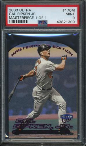 2000 Ultra Masterpiece #170 Cal Ripken PSA 9 #43821309