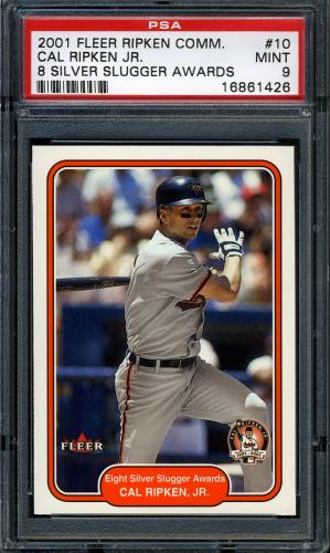 2001 Fleer Ripken Commemorative 50000 #10 Cal Ripken Jr. PSA 9 #16861426