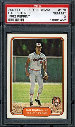 2001 Fleer Ripken Commemorative 50000 #41 Cal Ripken Jr. PSA 10 #16861452