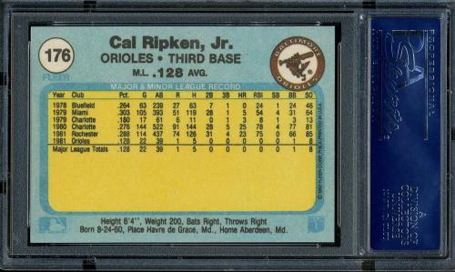 2001 Fleer Ripken Commemorative 50000 #41 Cal Ripken Jr. PSA 10 #16861452 - Back