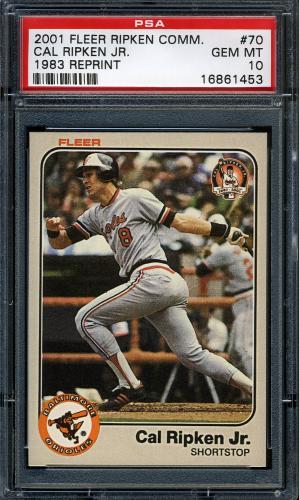 2001 Fleer Ripken Commemorative 50000 #42 Cal Ripken Jr. PSA 10 #16861453