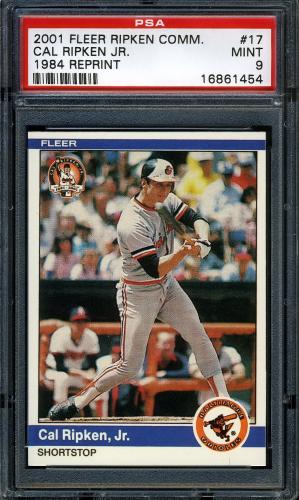 2001 Fleer Ripken Commemorative 50000 #43 Cal Ripken Jr. PSA 9 #16861454