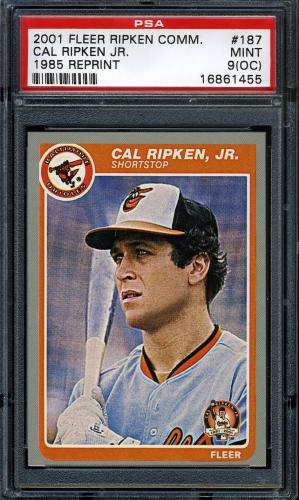 2001 Fleer Ripken Commemorative 50000 #44 Cal Ripken Jr. PSA 9 (OC) #16861455
