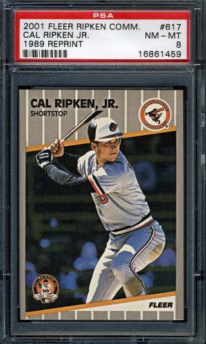 2001 Fleer Ripken Commemorative 50000 #48 Cal Ripken Jr. PSA 8 #16861459