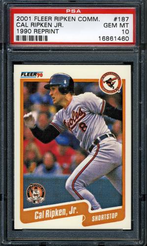 2001 Fleer Ripken Commemorative 50000 #49 Cal Ripken Jr. PSA 10 #16861460