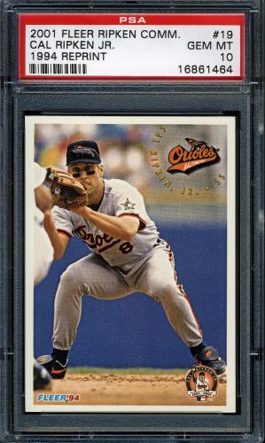 2001 Fleer Ripken Commemorative 50000 #53 Cal Ripken Jr. PSA 10 #16861464